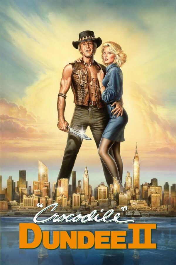 Poster for the movie "Crocodile Dundee II"