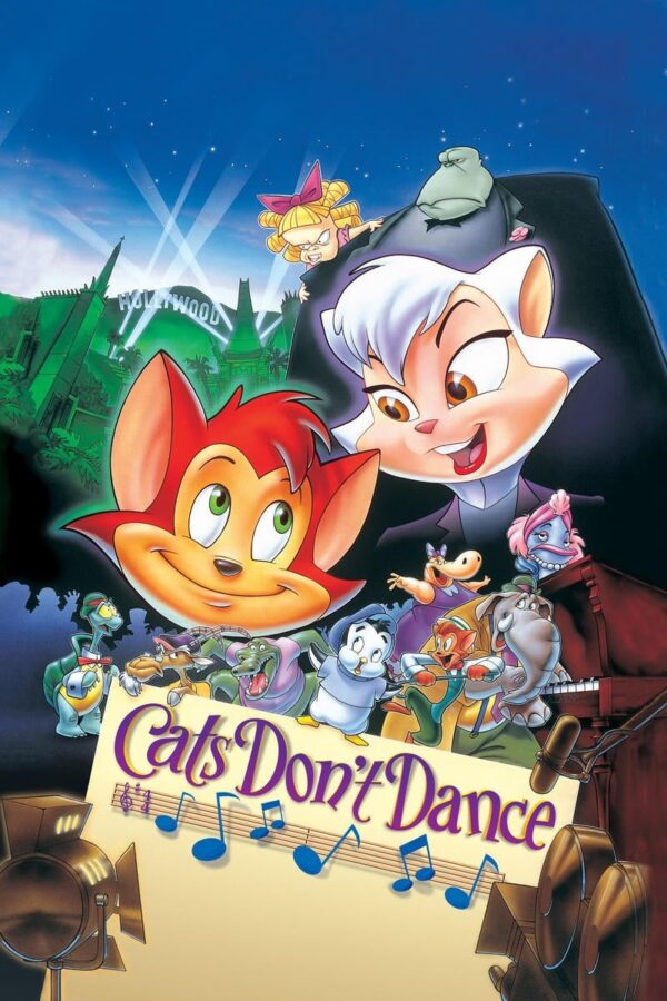 Poster for the movie "Cats Don't Dance"