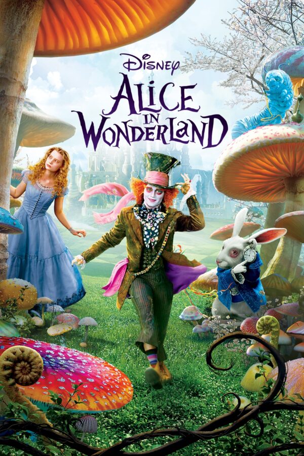 Poster for the movie "Alice in Wonderland"