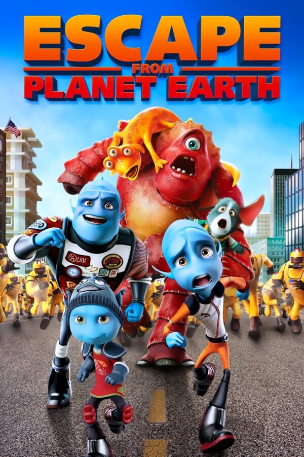 Poster for the movie "Escape from Planet Earth"