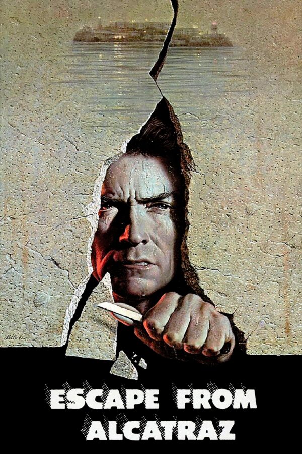 Poster for the movie "Escape from Alcatraz"