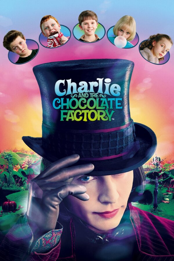 Poster for the movie "Charlie and the Chocolate Factory"